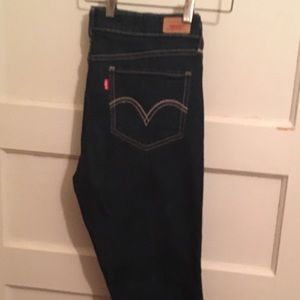 New Levi's 518 Women's Jeans Indigo Blue